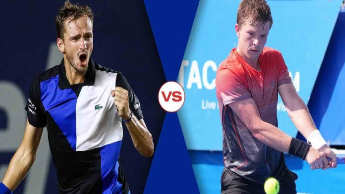 Daniil Medvedev vs Stefan Kozlov Prediction, Head-to-Head, Preview, Betting Tips and Live Stream- US Open 2022