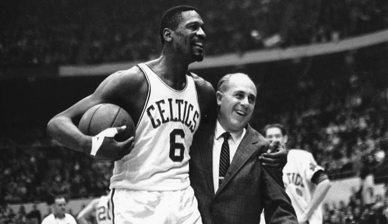 Bill Russell was one of the best players of his time.