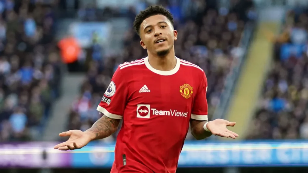 Leicester vs Man United: Jadon Sancho