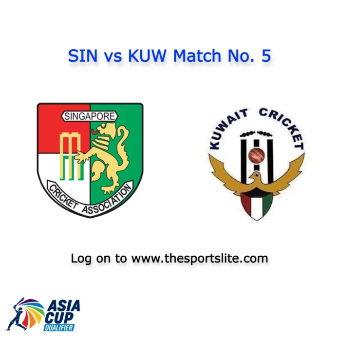 SIN vs KUW Dream11 Prediction, Captain & Vice-Captain, Fantasy Cricket Tips, Playing XI, Pitch report, Weather and other updates
