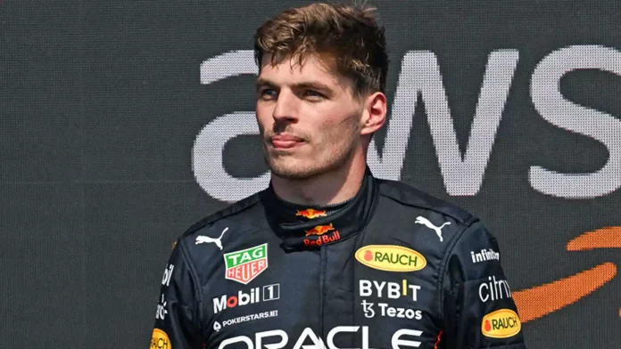 Max verstappen is leading in the 2022 FIA Drivers' championship