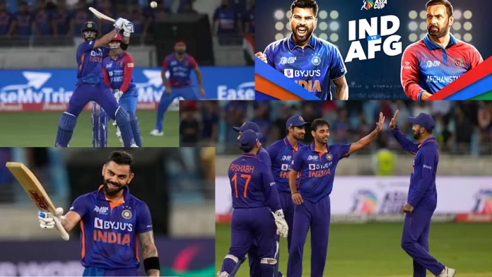Asia Cup 2022: India defeated Afghanistan; Multiple Records Broken