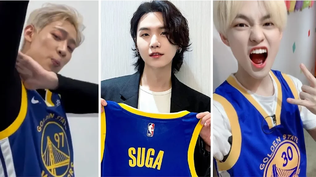 K-Pop in NBA jersey