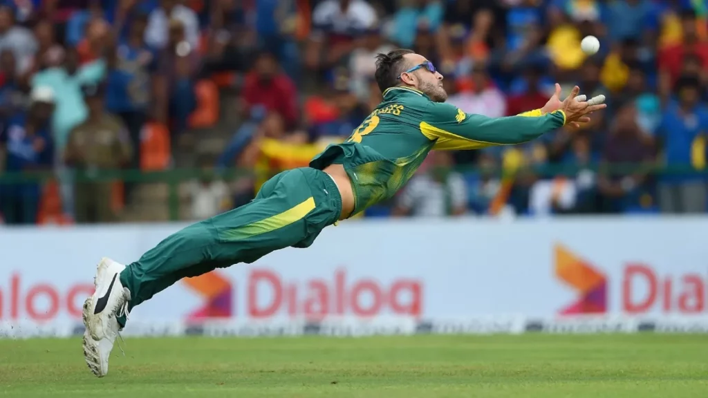 Faf du Plessis among the top 5 fielders