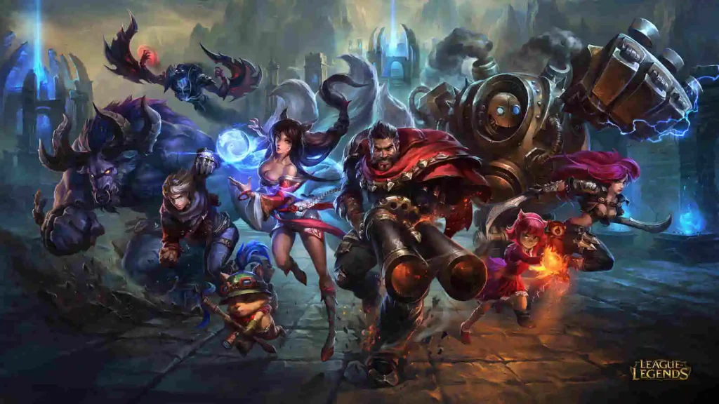 skins are in League of Legends