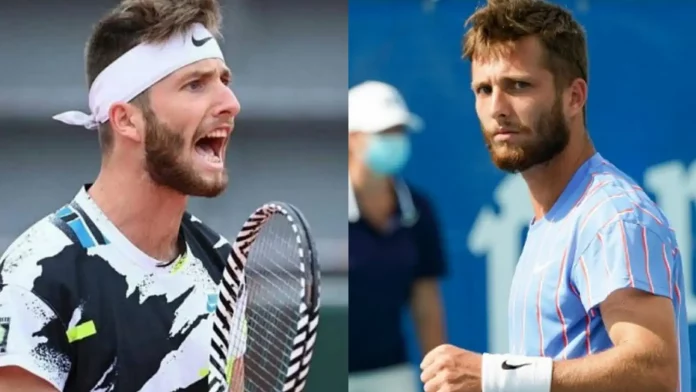 Watch: Tennis Stars Adrian Andreev And Corentin Moutet Get Into An Ugly Physical Spat After Match