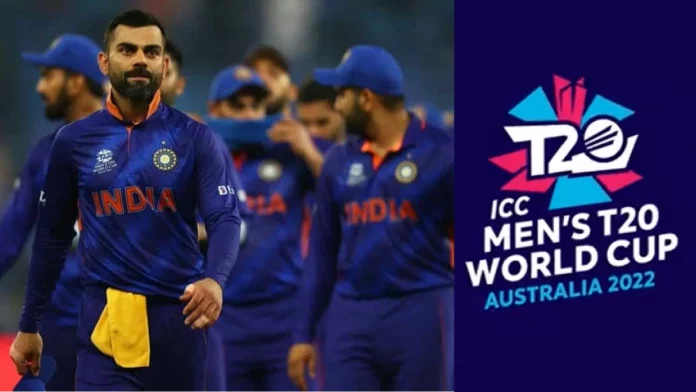 ICC Men’s T20 World Cup 2022 INDIA