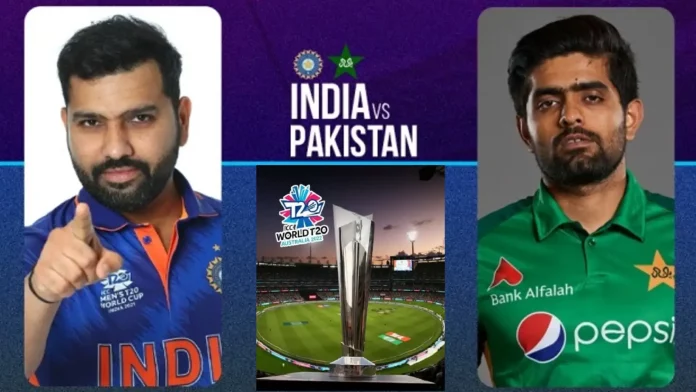 India vs Pakistan head to head in T20 World Cup