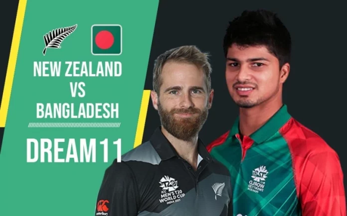 NZ vs BAN Dream11 Prediction, Captain & Vice-Captain, Fantasy Cricket Tips, Head-to-head, Playing XI, Pitch Report, Weather & other updates