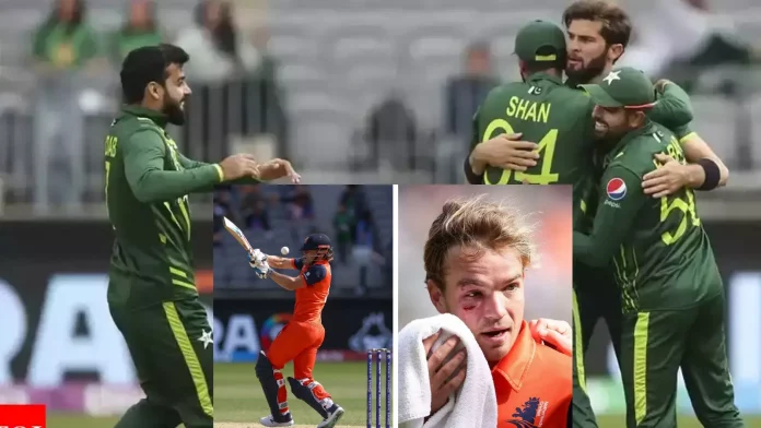Pakistan's Shadab Khan picks three consecutive wickets across two matches