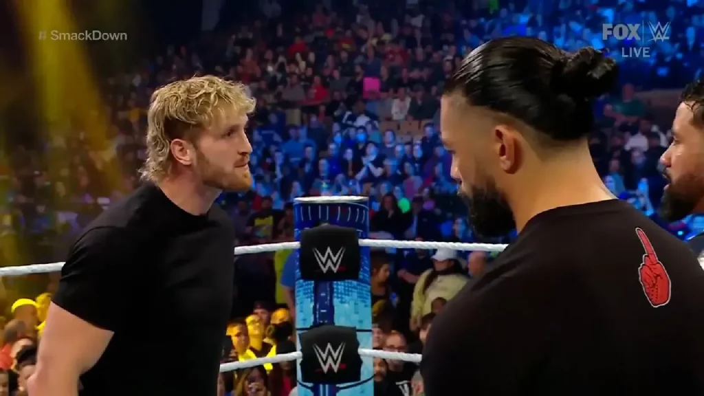  Roman Reigns and Logan Paul