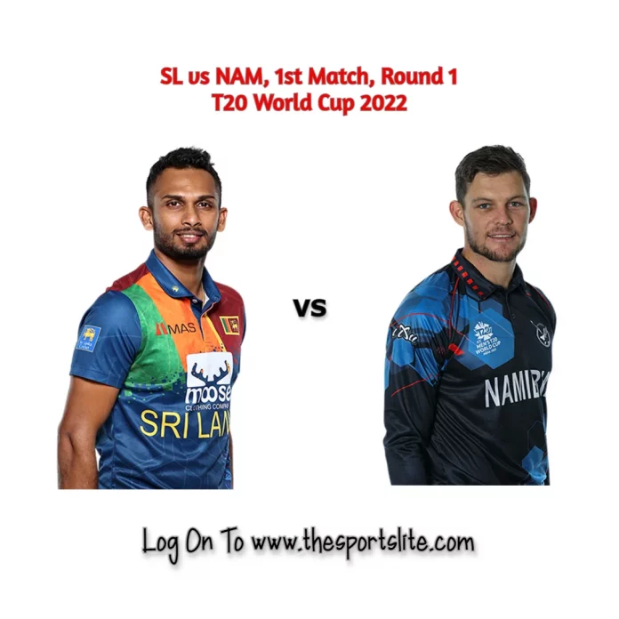 SL vs NAM Dream11 Prediction, Captain & Vice-Captain, Fantasy Cricket Tips, Head-to-head, Playing XI, Pitch Report, Weather, and other updates