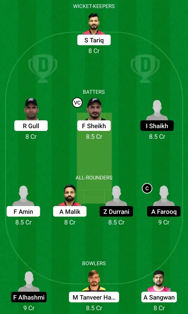 RAS vs EXP Dream11 Prediction, Captain & Vice-Captain, Fantasy Cricket Tips, Playing XI, Pitch report, Weather and other updates- Dubai D10 Division 2