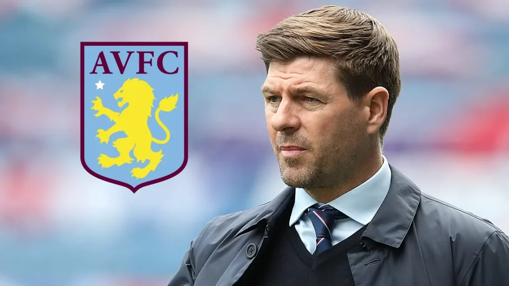 Steven Gerrard Aston Villa