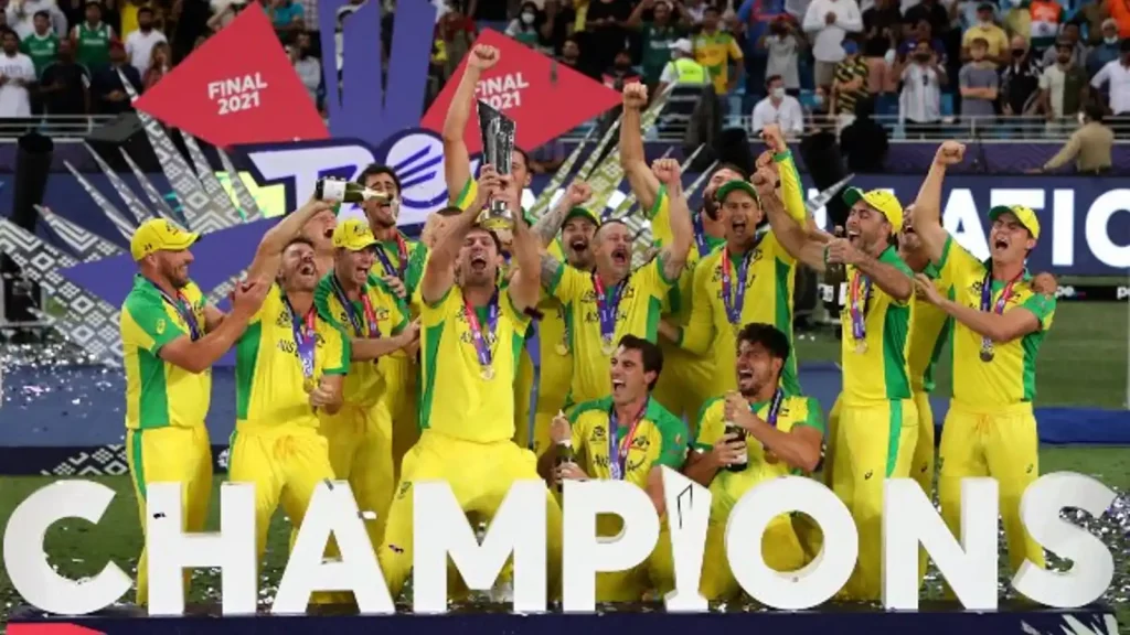 Australia became the title champions for the first time in 2021