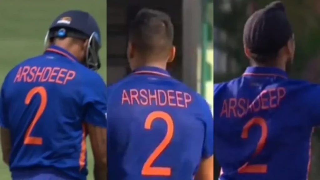 Arshdeep Singh Jersey Number