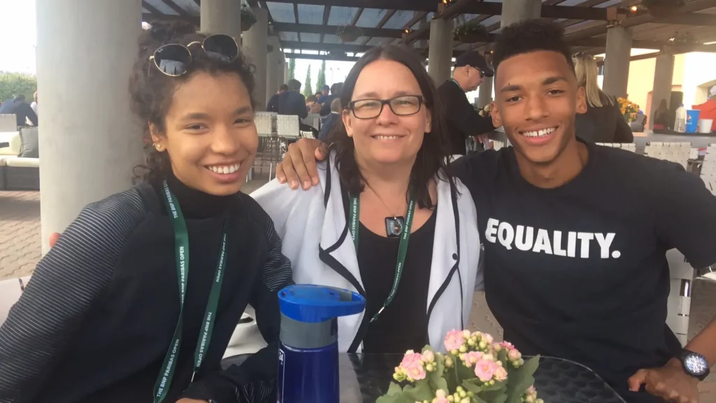 Felix Auger-Aliassime Sister