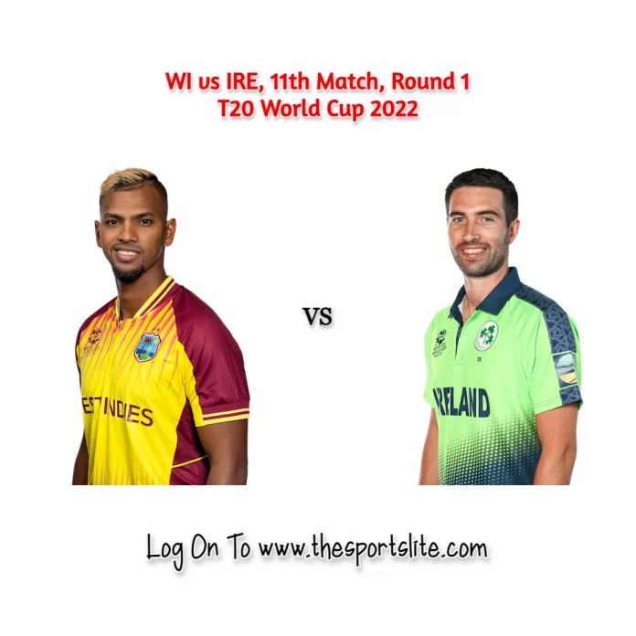 WI vs IRE Dream11 Prediction, Captain & Vice-Captain, Fantasy Cricket Tips, Head-to-head, Playing XI, Pitch Report, Weather, and other updates