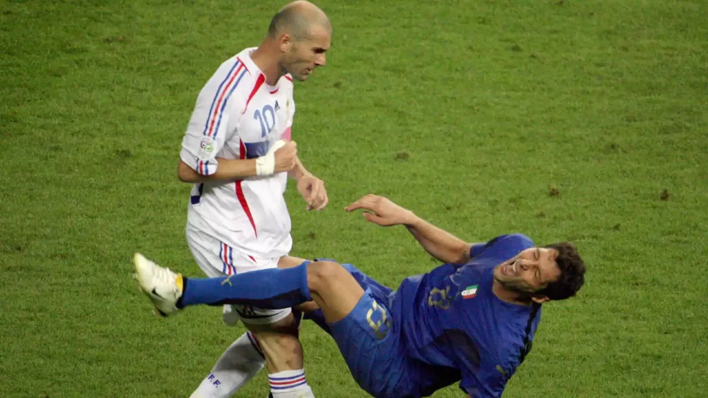 Zinedine Zidane vs Marco Materazzi
