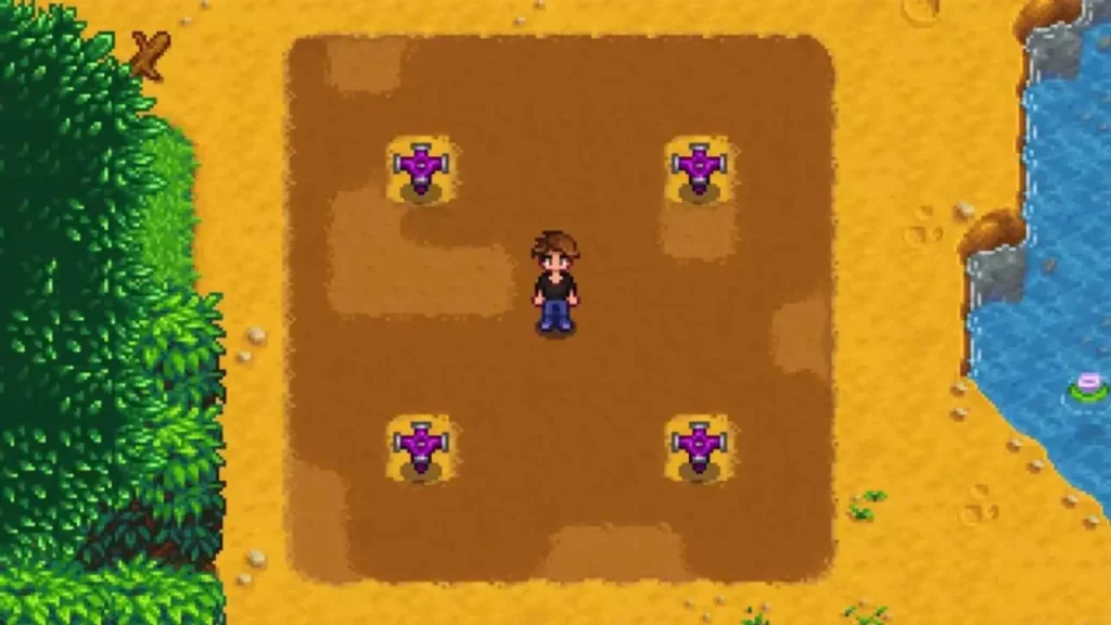 Iridium Sprinkler Stardew Layout, Range, and Item Code