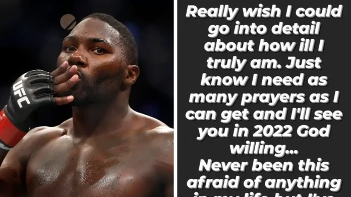 Anthony Rumble Johnson Cause of Death and Illness
