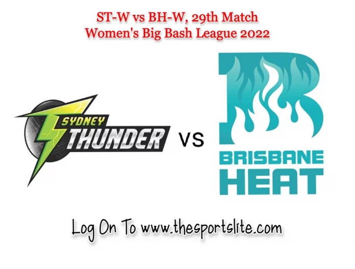 ST-W vs BH-WDream11 Prediction, Player Stats, Captain & Vice-Captain, Fantasy Cricket Tips, Playing XI, Pitch Report, Injury and weather updates