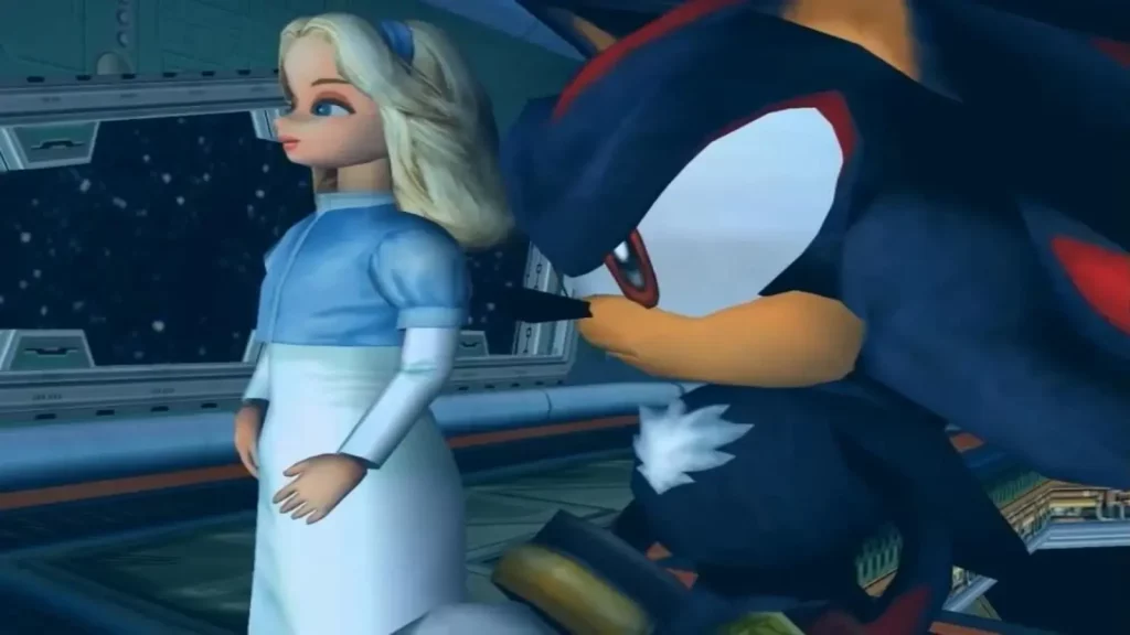 Who is Shadow the hedgehog's girlfriend