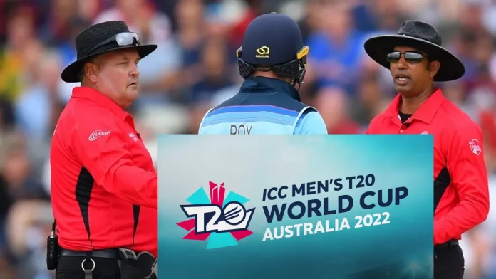 T20 World Cup 2022: Match officials for the semi-finals declared