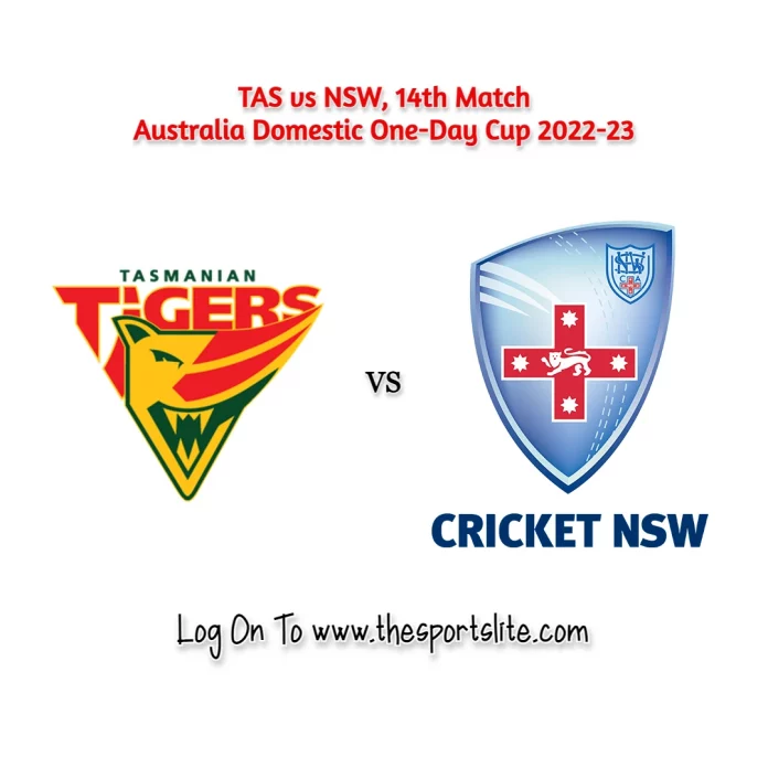 TAS vs NSW Dream11 Prediction, Captain & Vice-Captain, Fantasy Cricket Tips, Head-to-head, Playing XI, Pitch Report, Weather, and other updates