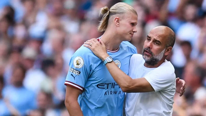 Pep Guardiola foreshadows Erling Haaland's improvement by saying, 