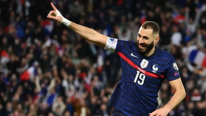Karim Benzema had made a return to the French national team after six years