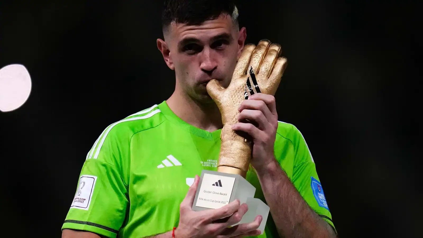 Argentina goalkeeper Emiliano Martinez aka Damian Martinez during