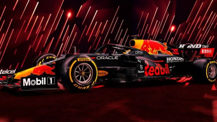 The Red Bull Car Launch before the 2021 season.