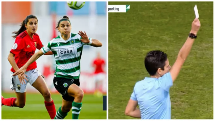 Why Football’s First Ever White Card Shown by the Referee in Sporting Lisbon vs Benfica Clash?