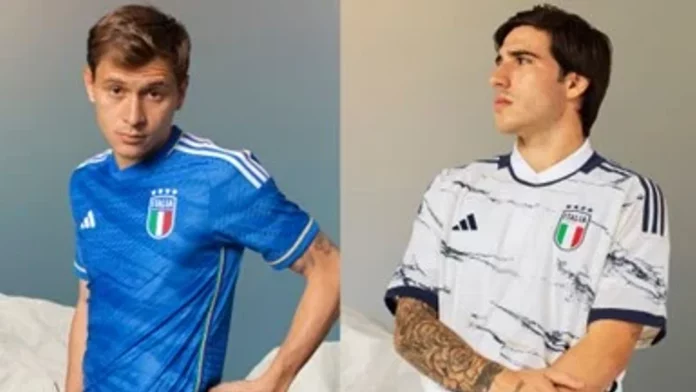 Adidas unveils the first Italy shirts as a new sponsorship deal begins