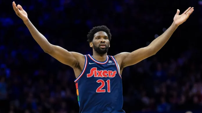 Joel Embiid overtakes Allen Iverson to become the 76ers' fastest player to reach 10,000 points