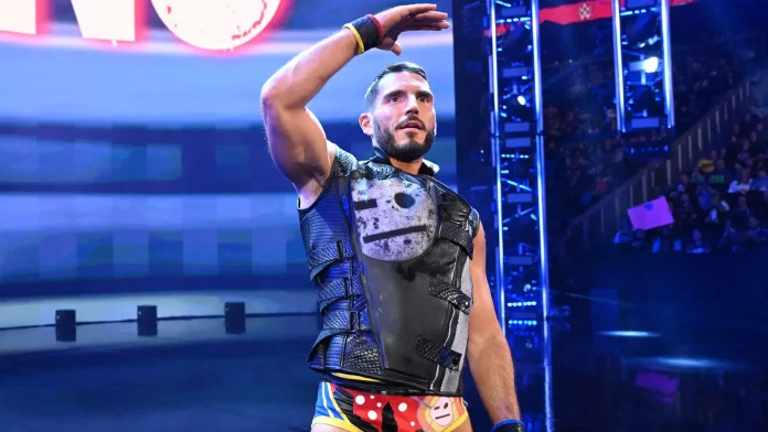 Johnny Gargano after his grand return to the WWE.