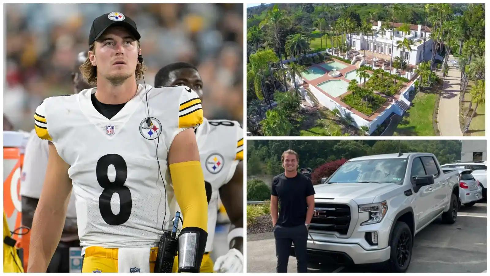 Kenny Pickett Net Worth 2024, Salary, Endorsements, Cars, Houses