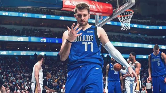 Luka Doncic recorded a triple-double in the Dallas Mavericks' win over the New Orleans Pelicans