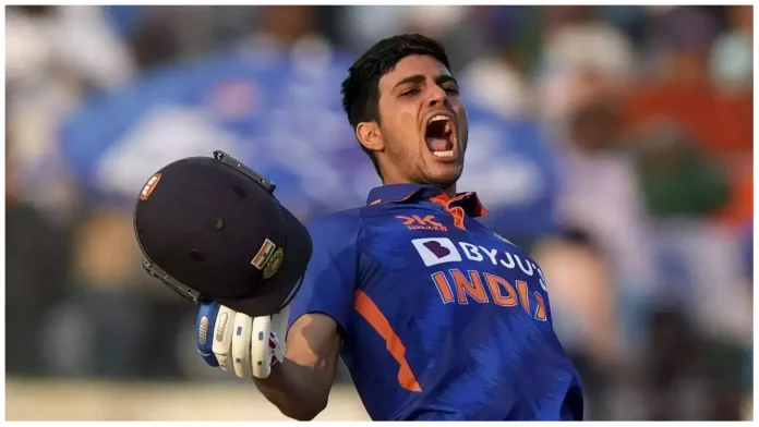 Shubman Gill Scores a Double Century Against New Zealand in the first ODI