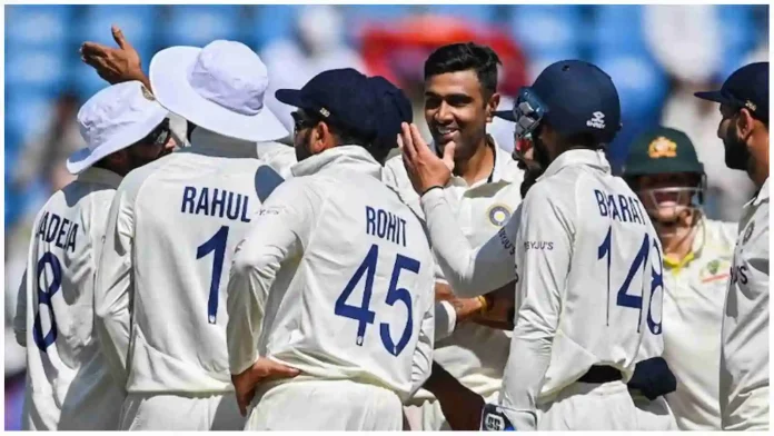 India defeats Australia by an inning and 132 runs to win the Nagpur test on Day 3