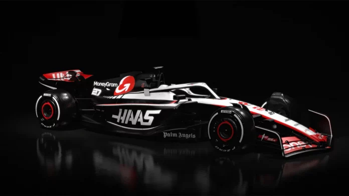 Haas 2023 car livery