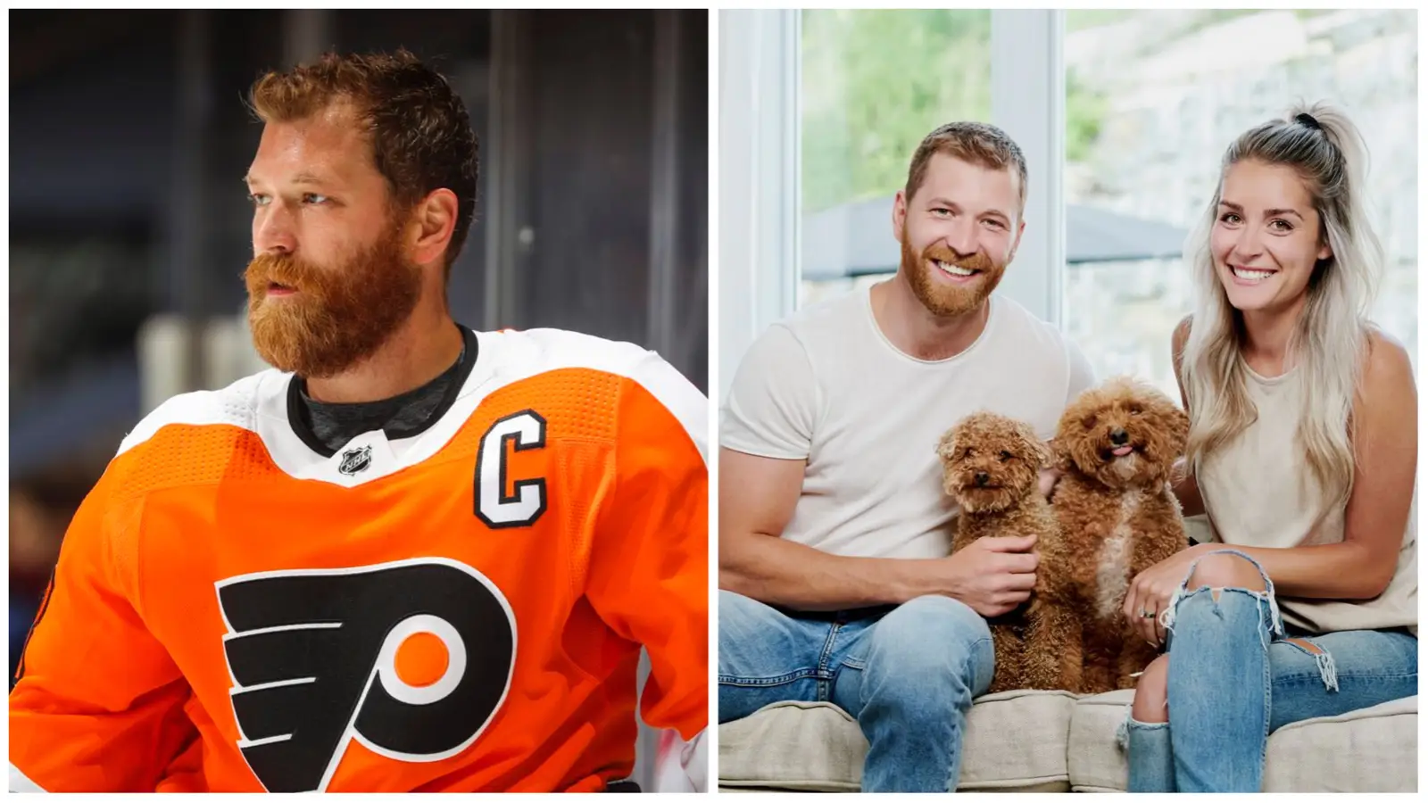 Wives and Girlfriends of NHL players — Ryanne Breton & Claude Giroux