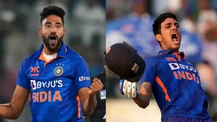 ICC POTM Award nominees for January 2023 include Shubman Gill and Mohammed Siraj