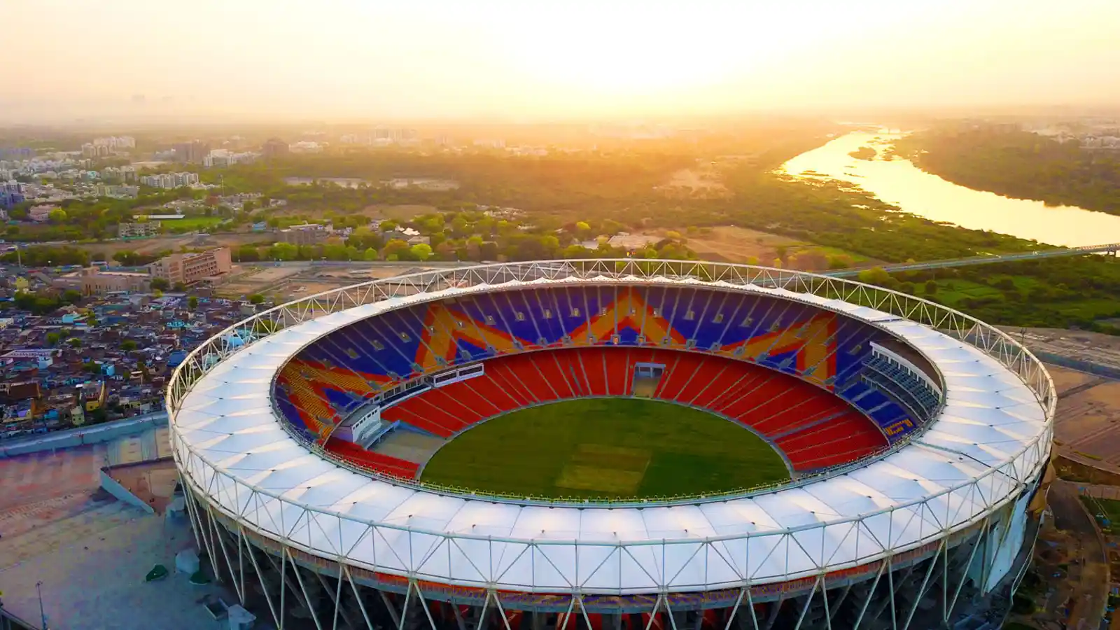 Narendra Modi Stadium Boundary Length and Seating Capacity