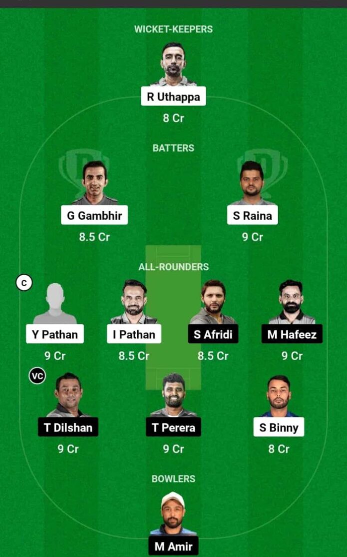 INM vs ASL Dream11 Prediction, Player Stats, Captain & Vice-Captain, Fantasy Cricket Tips, Playing XI, Pitch Report, Injury and weather updates of Legends League T20