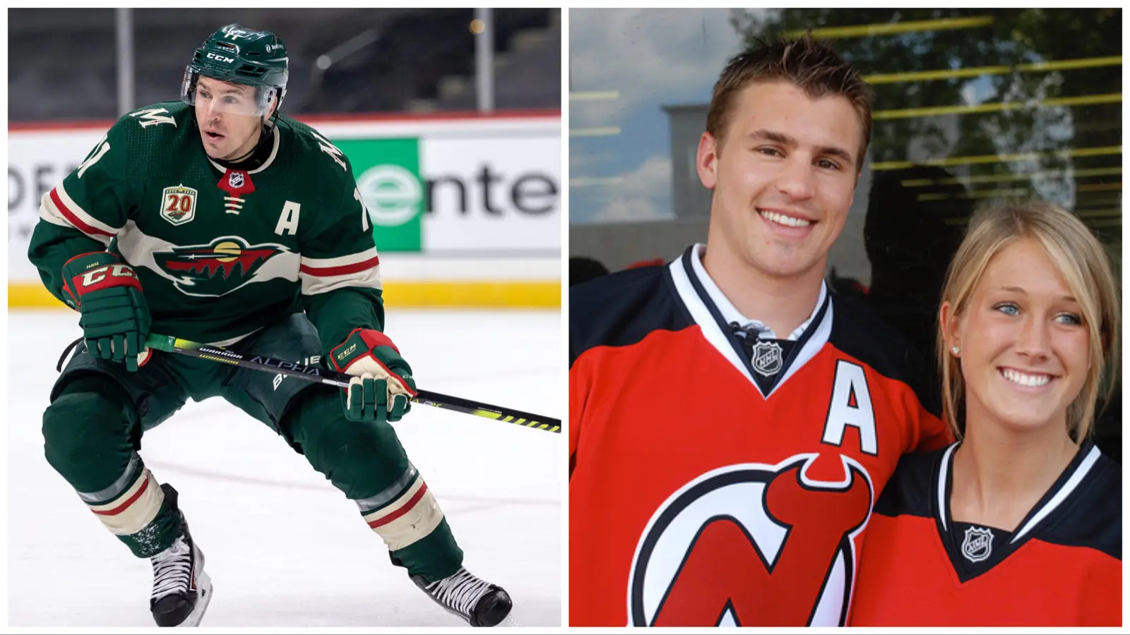 Wild Forward Zach Parise And Wife Alisha Welcome Twin Babies Thursday