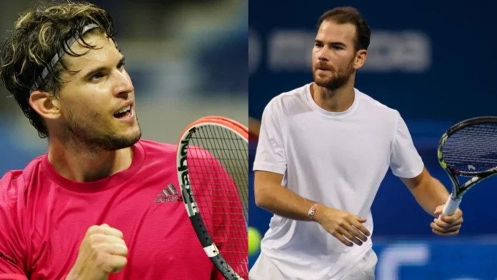 Dominic Thiem vs Adrian Mannarino Match prediction, head-to-head, preview, and live stream- Indian Wells 2023