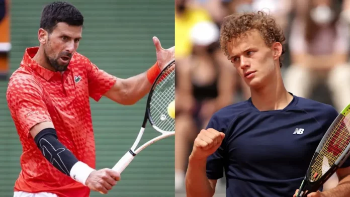 Novak Djokovic vs Luca Van Assche