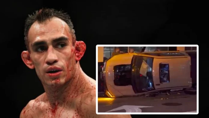 Why is Tony Ferguson arrested? What are the charges on him?